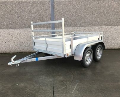 Remorque aluminium double essieux 225×132 cm — image 5
