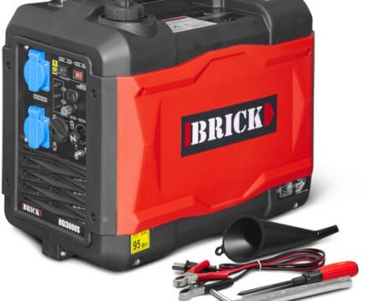 BRICK Brick – Groupe électrogène inverter silencieux 2900W – 2 prises 230V – Moteur 4 temps 149cc – Autonomie 4H – Niveau sonore 63Db vue principale