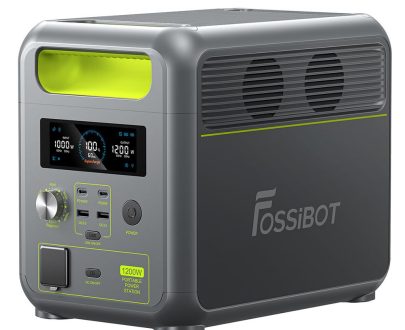 F1200 Centrale électrique Portable FOSSiBOT F1200 capacité de 1024Wh puissance nominale de 1200W Protection BMS batterie LiFePO4 de qualité EV vue principale