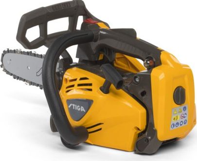 STIGA Stiga – Tronçonneuse thermique 26,9 cm³ avec guide 25 cm – Système de contrôle des vibrations – Pour arboriculture professionnelle vue principale