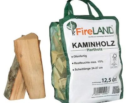 Fireland bois dur 12,5 dm³ 8 kg - vue 1